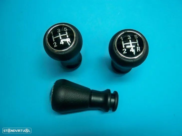 Moca das velocidades Peugeot 206 / Citroen Xsara  (tampo preto)  NOVA - 1