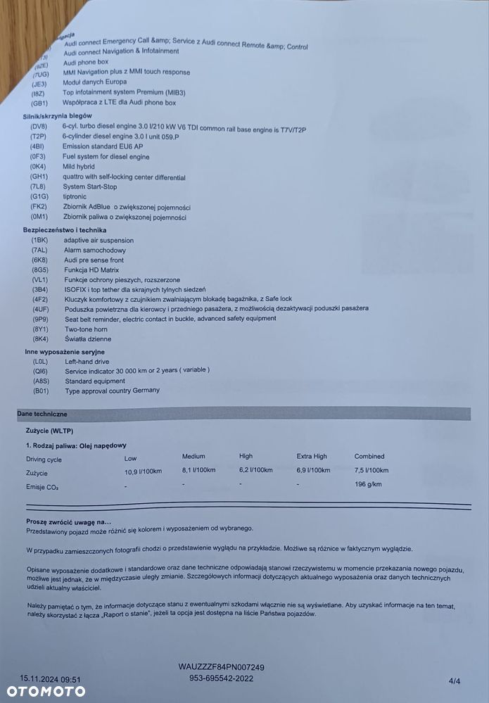 Audi A8 50 TDI quattro tiptronic - 20