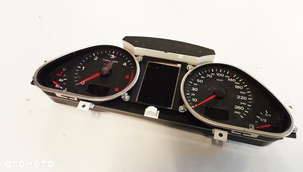 AUDI A6 C6 07r LICZNIK ZEGAR ZEGARY 4F0920931P - 1