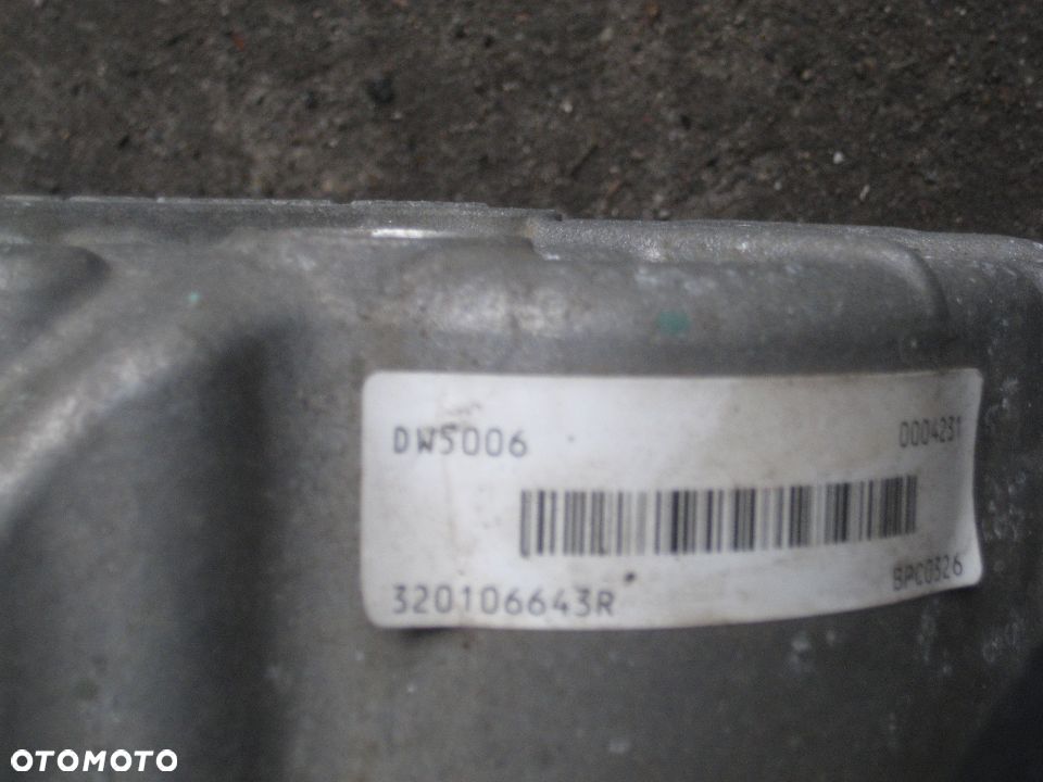 renault kadjar 1,2 tce megane iv skrzynia biegów automatyczna DW5006 0260001053 - 7