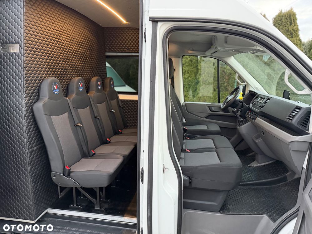 Volkswagen Crafter BRYGADÓWKA 7 OSOB  Bagaznik FULL POCJA KAMERY 360 - 13