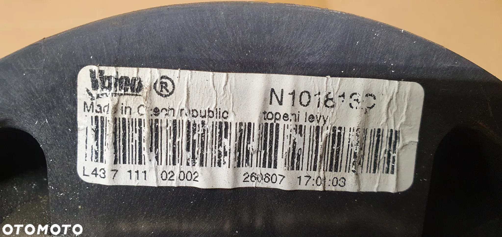 Wentylator silnik dmuchawy nagrzewnicy Toyota Aygo N101813C - 6