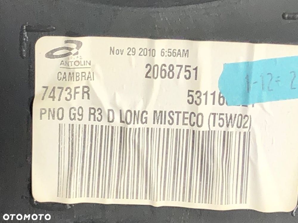 BOCZEK BAGAŻNIKA PRAWY  CITROEN JUMPY (VF7) 2007 - 2016 2.0 HDi 120 88 kW [120 KM] olej napędowy - 8