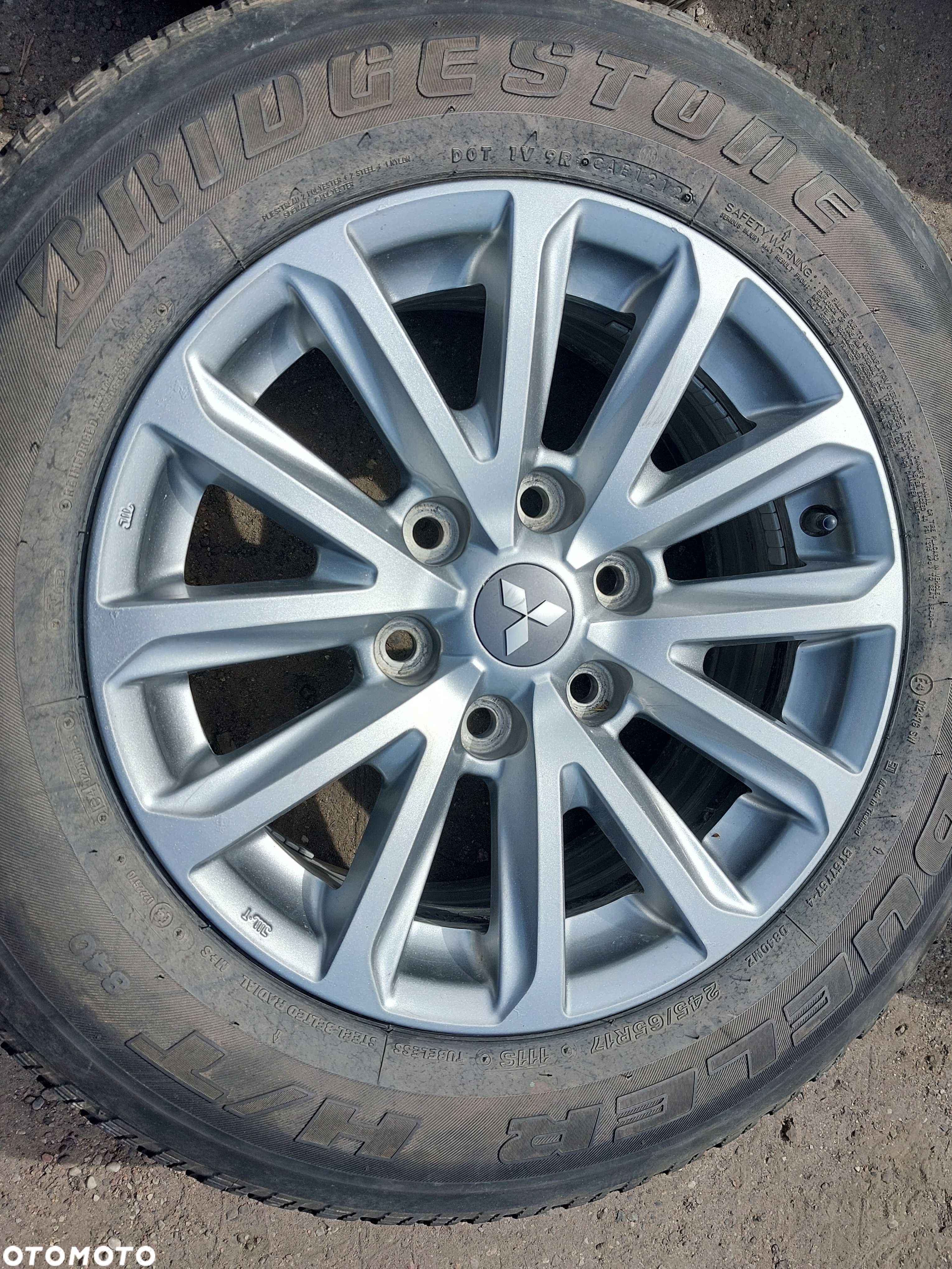 Koła Alufelgi L200 Mitsubishi Felgi Aluminiowe 17 6x139.7 Orginalne - 2