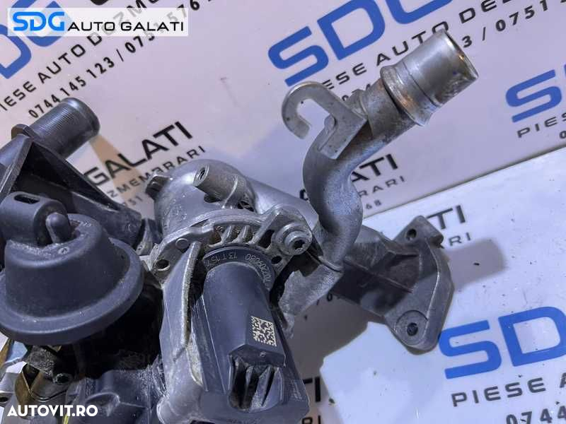 EGR cu Racitor Gaze Citroen C3 1.6 HDI 2009 - 2016 Cod 9802194080 - 5