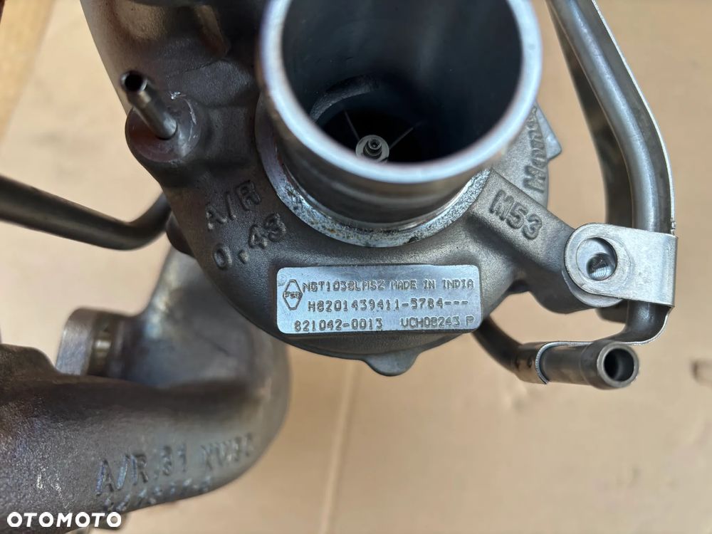TURBOSPRĘŻARKA TURBO TURBINA NASTAWNIK KOLEKTOR WYDECHOWY DACIA RENAULT NISSAN 1.2 DIG-T DIGT TCE H8201439411 8201439411 - 7