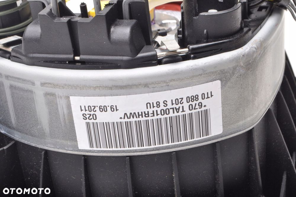 VOLKSWAGEN TIGUAN I PODUSZKA POWIETRZNA KIEROWCY AIRBAG 1T0880201S - 3