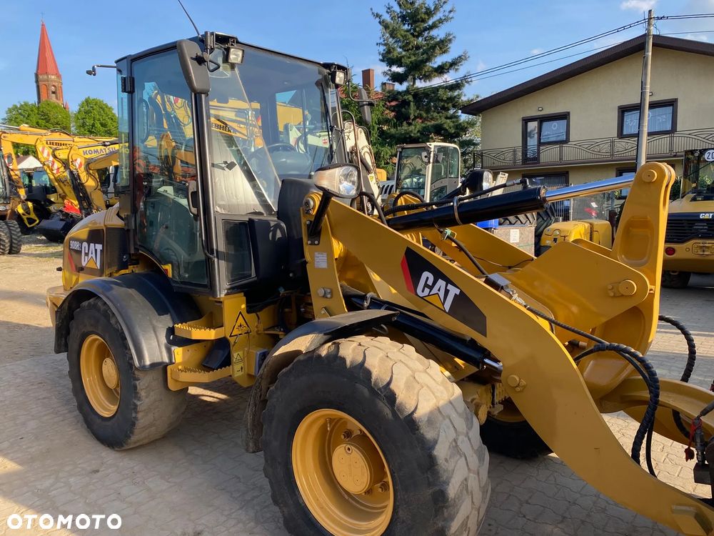 Caterpillar CAT 908H2, 6200 MTH, ŁYŻKA OTWIERANA + WIDŁY, z NIEMIEC, - 12