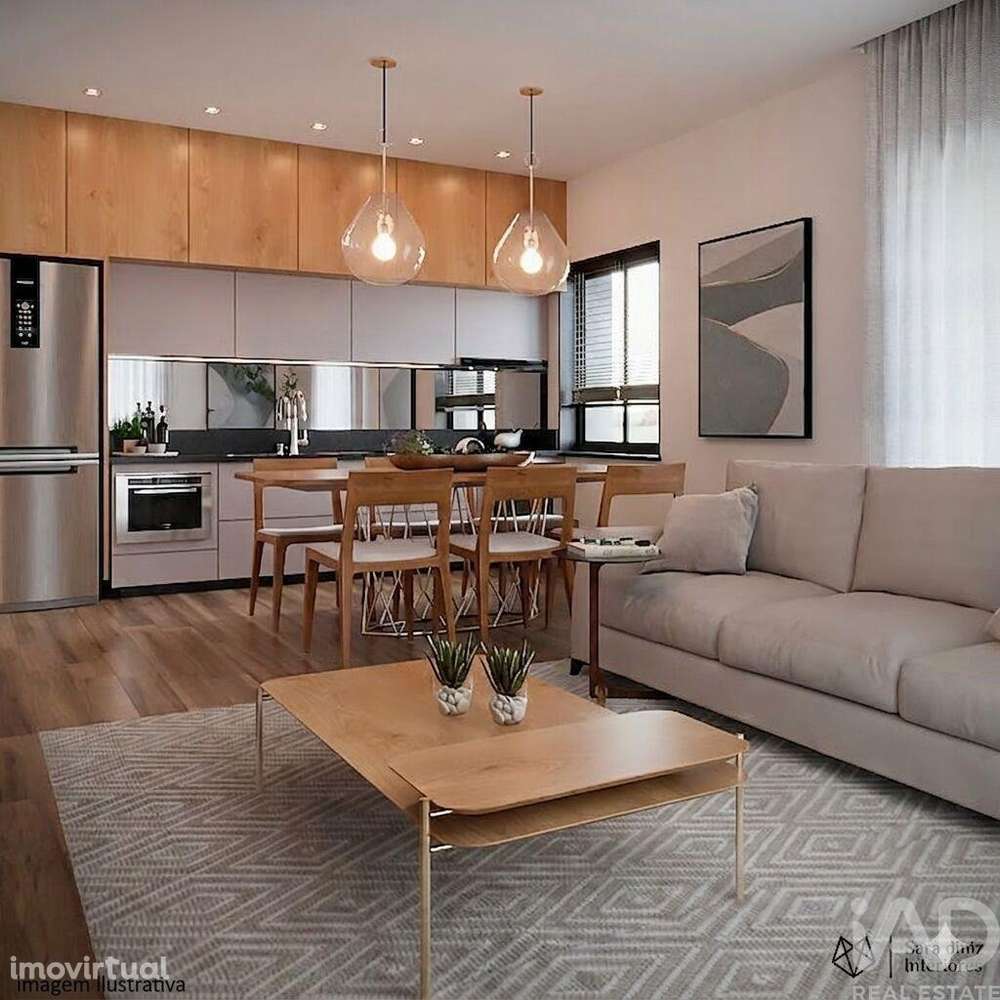 Apartamento T2 em Pessegueiro do Vouga de 79,6 m2 - Grande imagem: 3/21