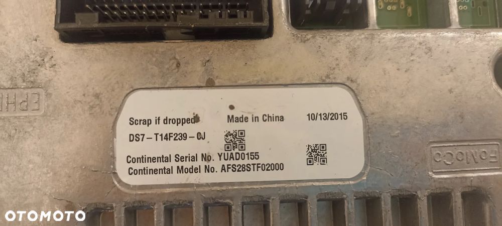 Wyświetlacz Nawigacji Ford Mondeo MK5 DS7-T14F239-0J - 2