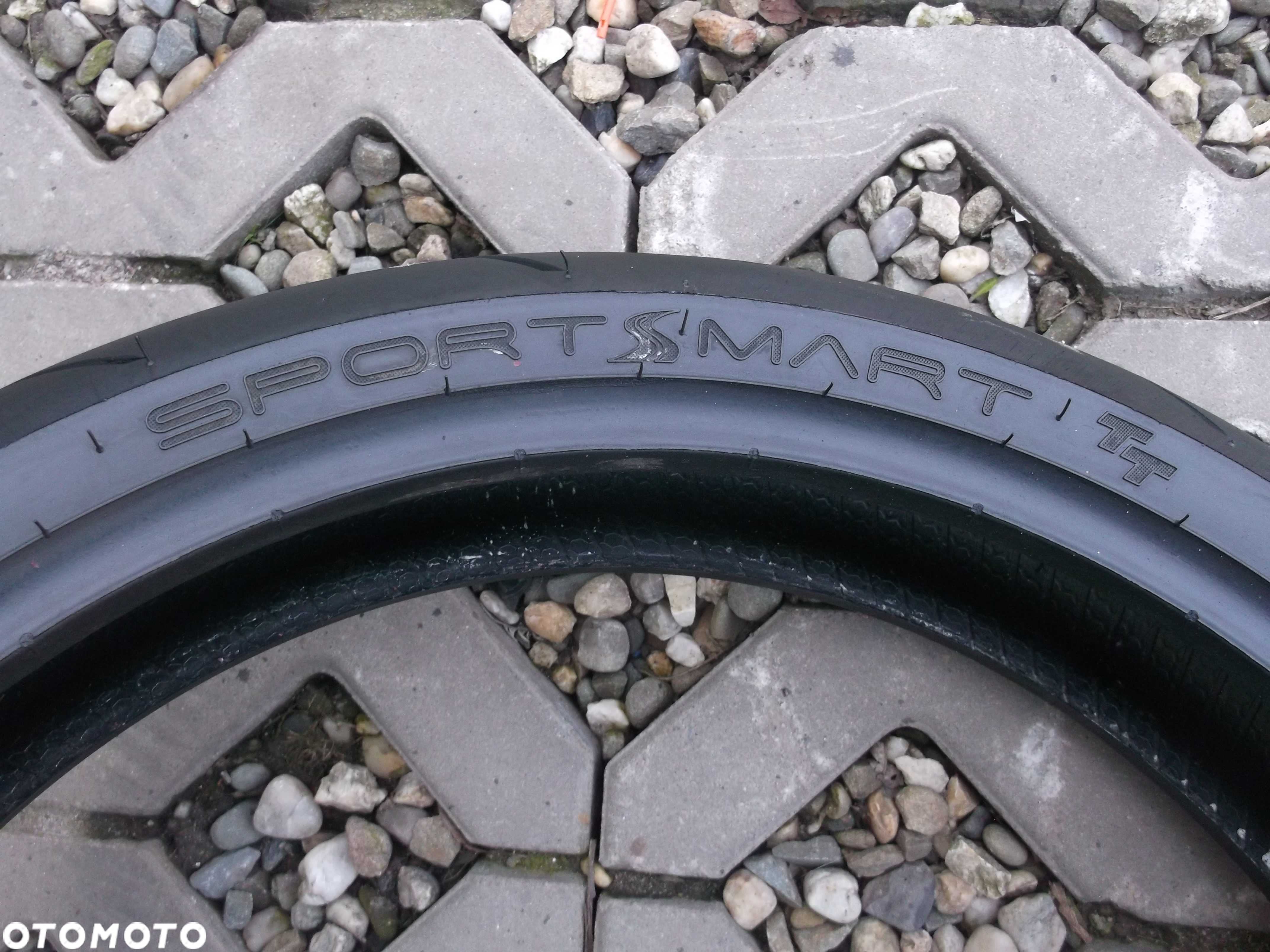 opona 110/70ZR17 Dunlop Sport Smart dot3921 3,7mm - 5