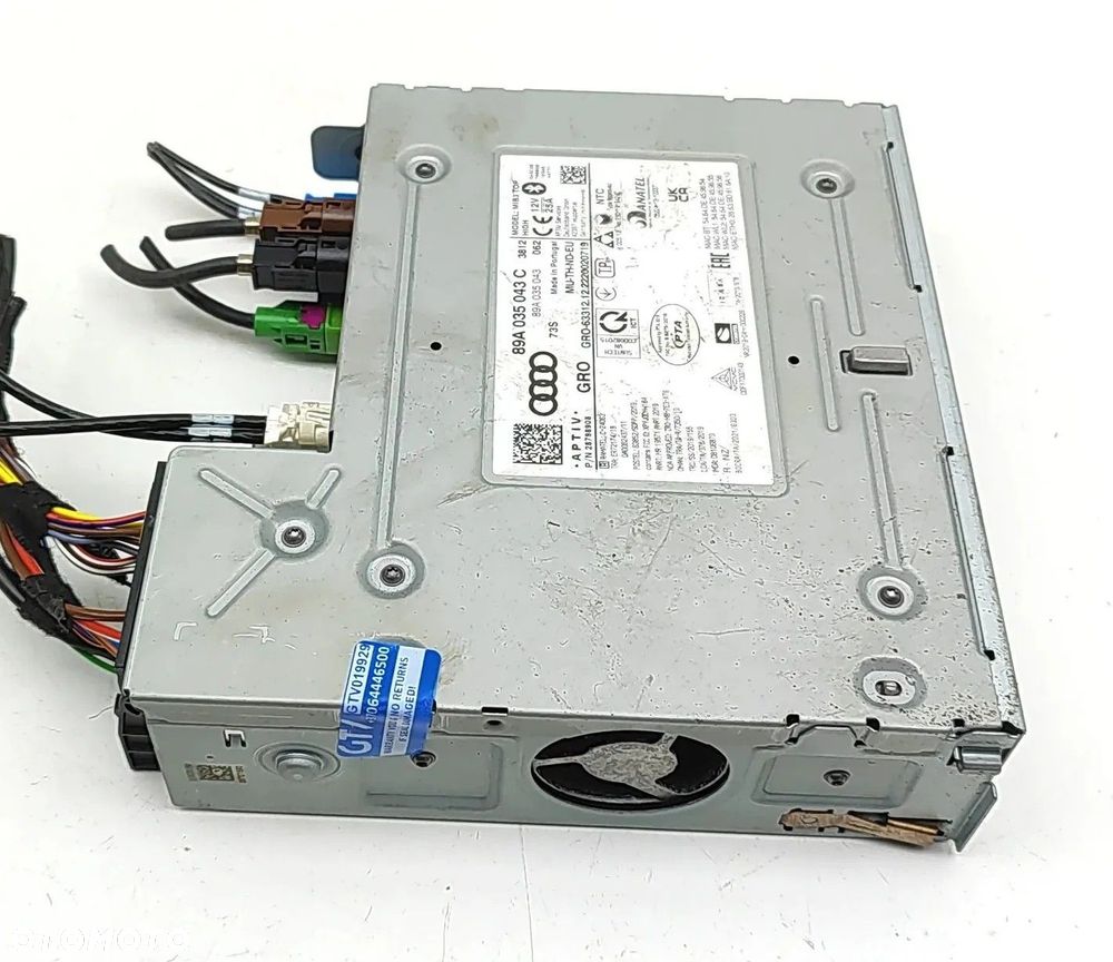 RADIO NAWIGACJA MULTIMEDIA CZYTNIK AUDI Q4 E TRON 89A035043C - 1