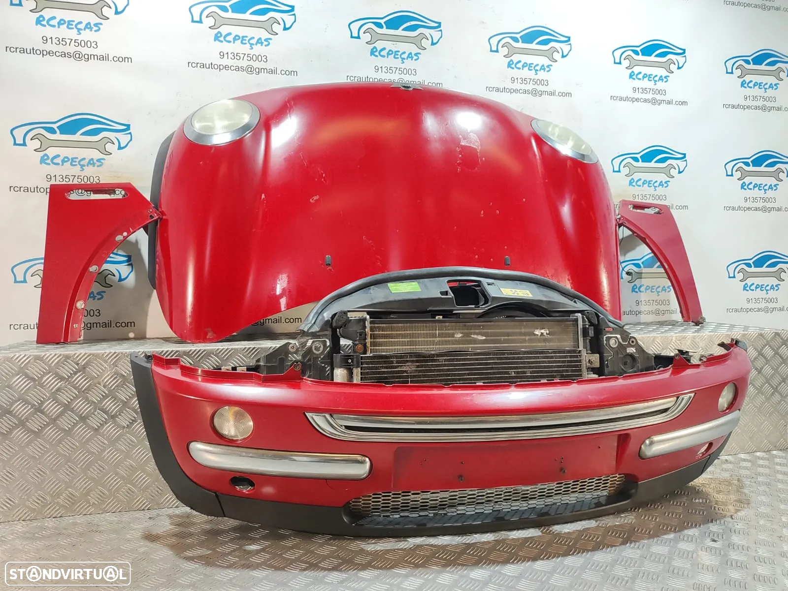 Frente Completa Mini Cooper R50 R53 R52 Cabrio - 3