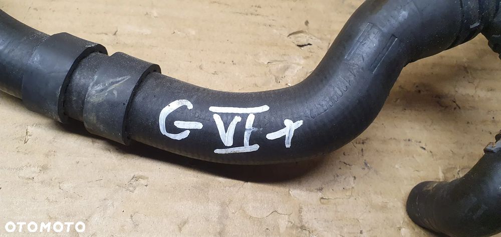 Obudowa termostatu króciec wąż przewód wody VW Golf VI 6 Plus 1.6 TDI 1K0122051FR - 10