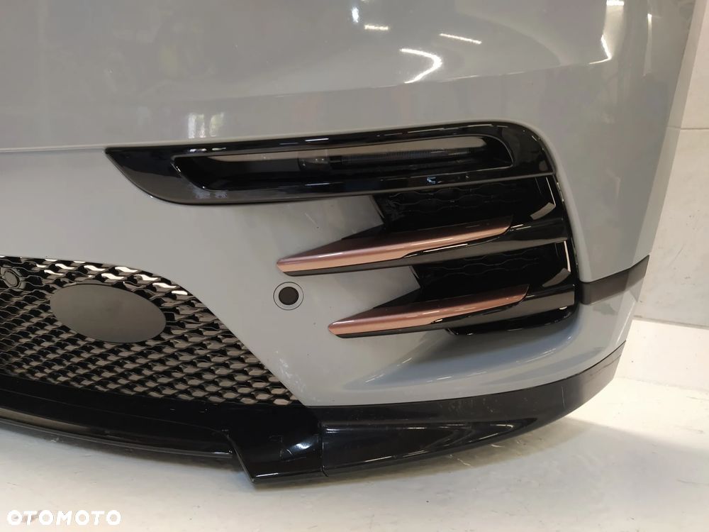 RANGE ROVER VELAR L560 R-DYNAMIC ZDERZAK PRZÓD PRZEDNI 4XPDC SPRYSKIWACZE PŁYTA GRILL KAMERA HALOGENY KOMPLETNY ORYGINAŁ - 12
