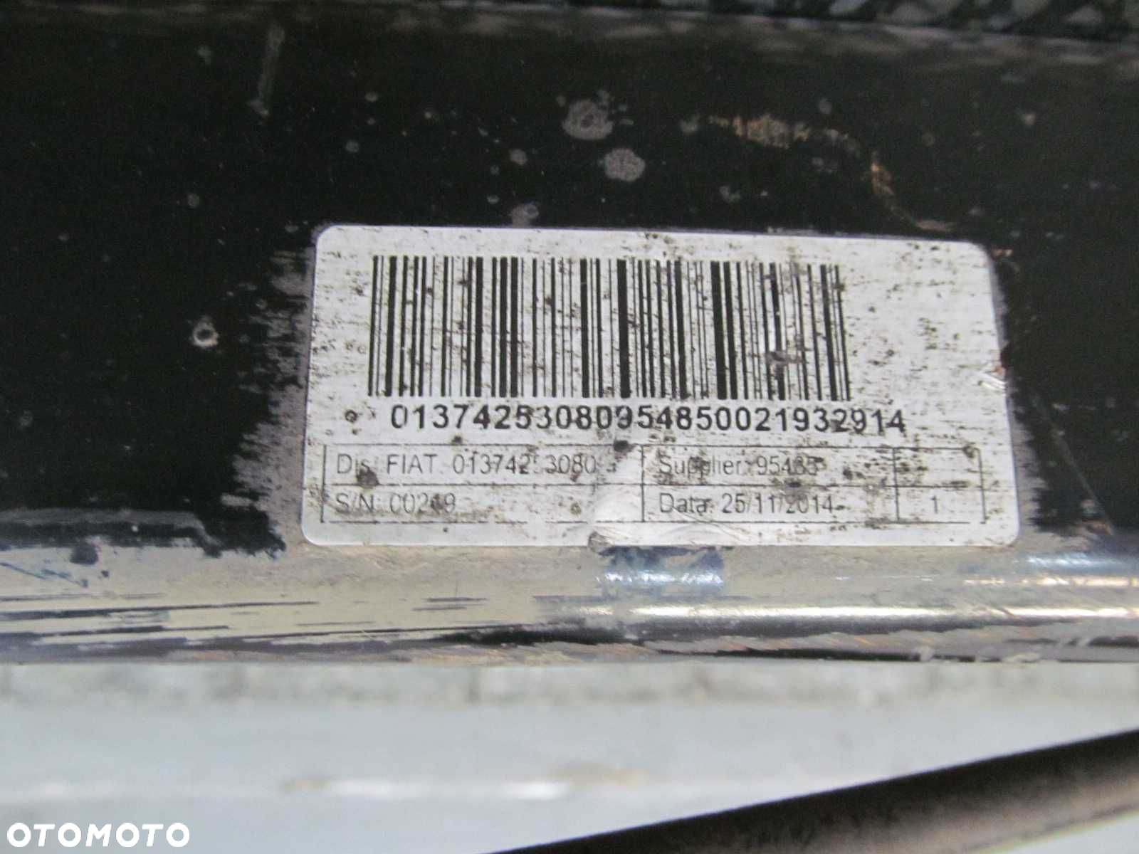 DUCATO BOXER JUMPER 14-20 BELKA OS ZAWIESZENIE TYL 16 ABS PIASTA 1374253080 - 8