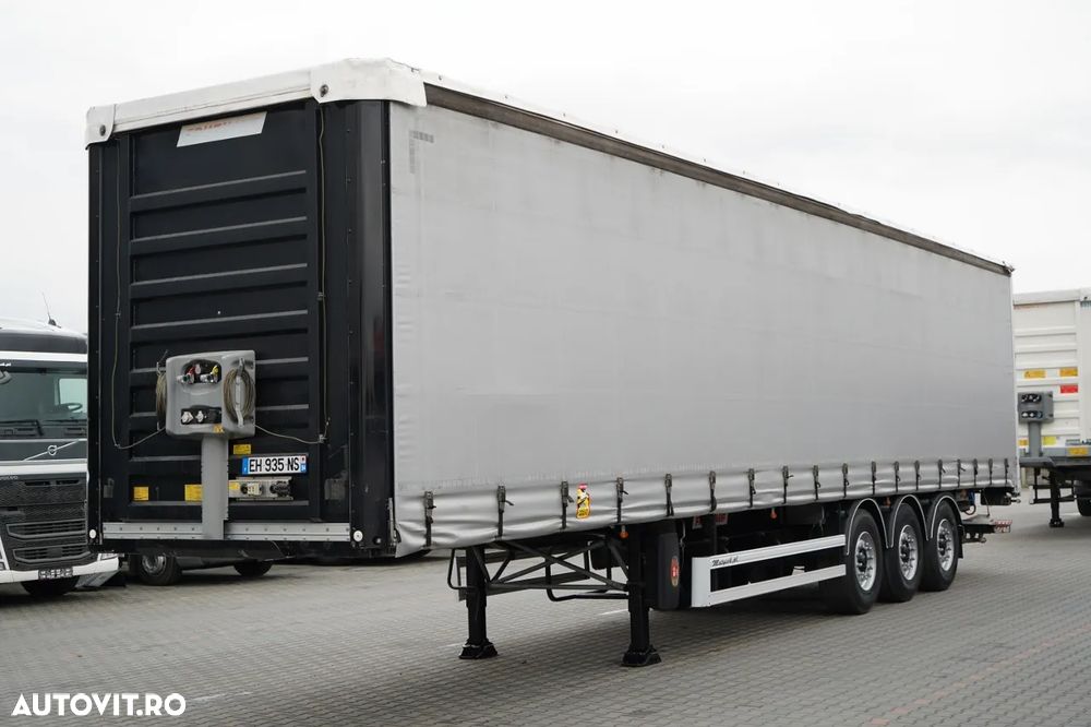 Fruehauf / CORTINĂ / STANDARD / ELEVATOR DHOLLANDIA 2.000 kg / PODEA PUTERNICĂ - 3