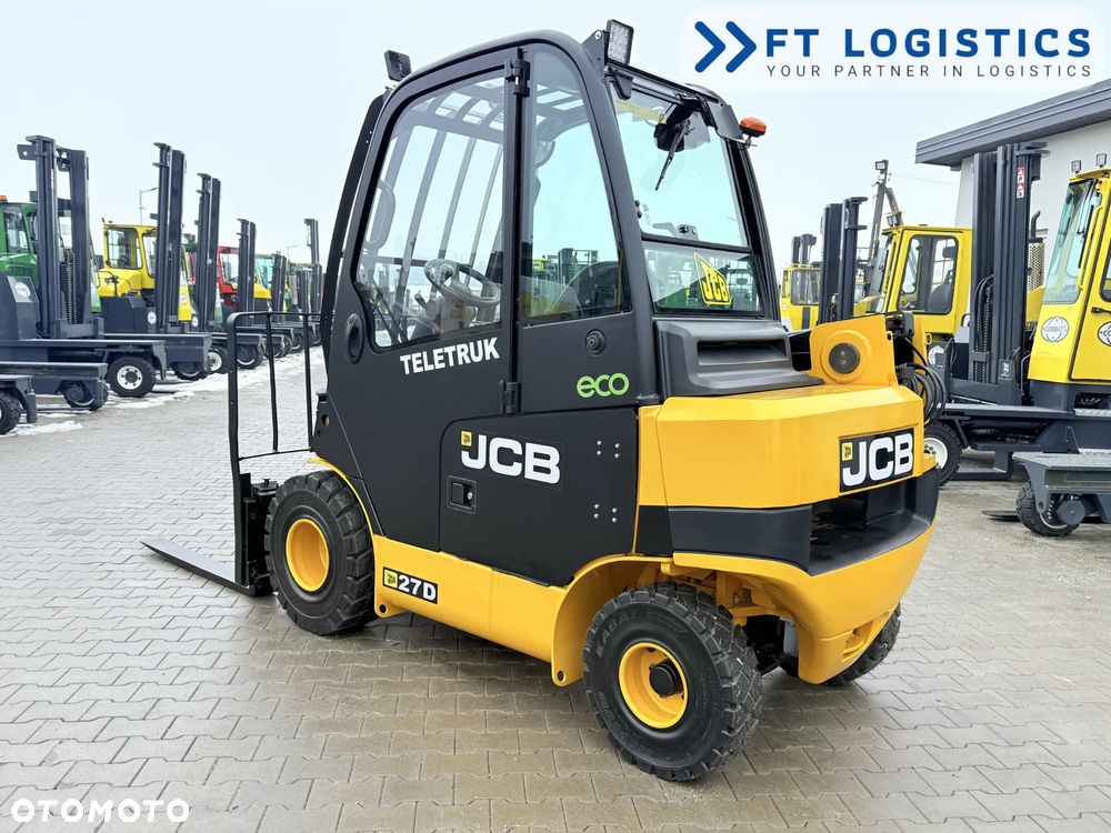 JCB WÓZEK TELESKOPOWY JCB TLT27D / PEŁNA KABINA / 2019 ROK / OGRZEWANIE / PRZESUW BOCZNY - 9