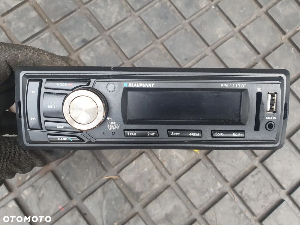 Blaupunkt BPA 1119BT radioodtwarzacz samochodowy z Bluetooth SD USB AUX RDS - 1