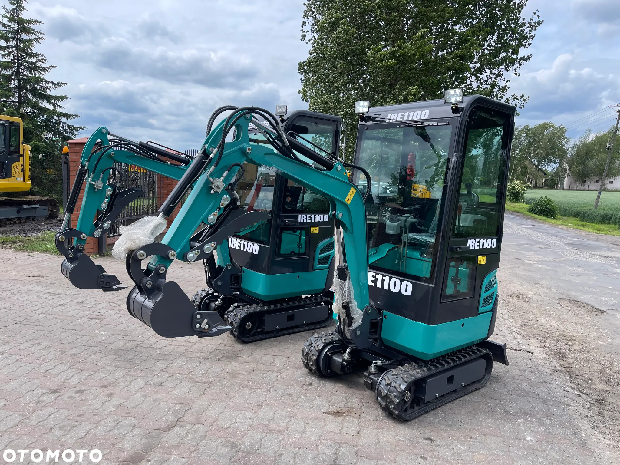 Yanmar Minikoparka IRE 1100 IRE 1100 KG*Pług,Pełna oszklona kabina,2025 ROK_FABRYCZNIE NOWA! - 4
