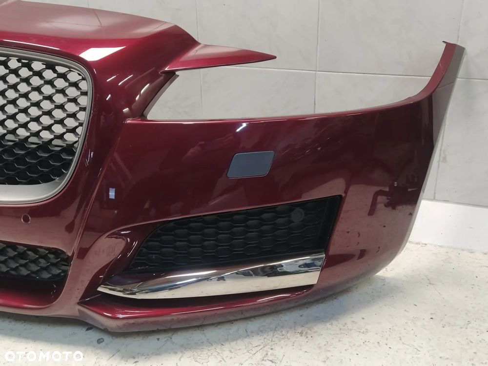 JAGUAR XF X260 ZDERZAK PRZÓD PRZEDNI KOMPLETNY 4XPDC SPRYSKIWACZE GRILL ATRAPA CHŁODNICY ZNACZEK WIĄZKA ORYGINAŁ - 7