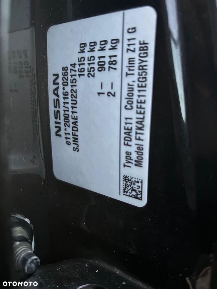 Nissan Note 1.5 dCi DPF visia - 14