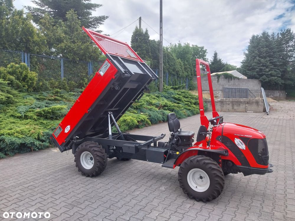 ANTONIO CARRARO TIGRECAR 3800 Yanmar Przyczepa 25KM hamulce na 4 koła - 4