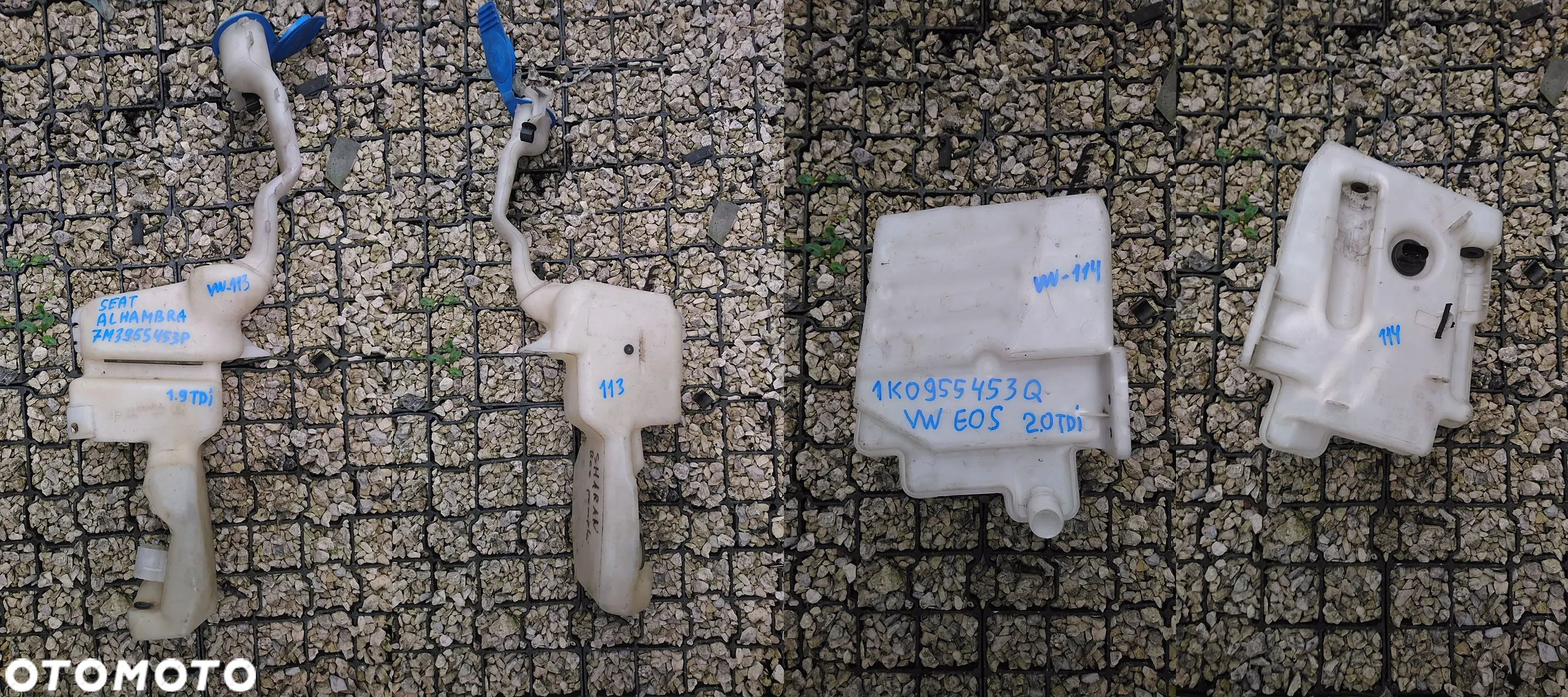 VW AUDI SEAT SKODA ZBIORNICZKI WYRÓWNAWCZE / SPRYSKIWACZY - 31