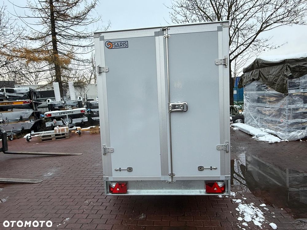 Saris Przyczepa kontener Saris VAN BODY 306x154x180 2000kg 2 osie furgon handlowa - 2