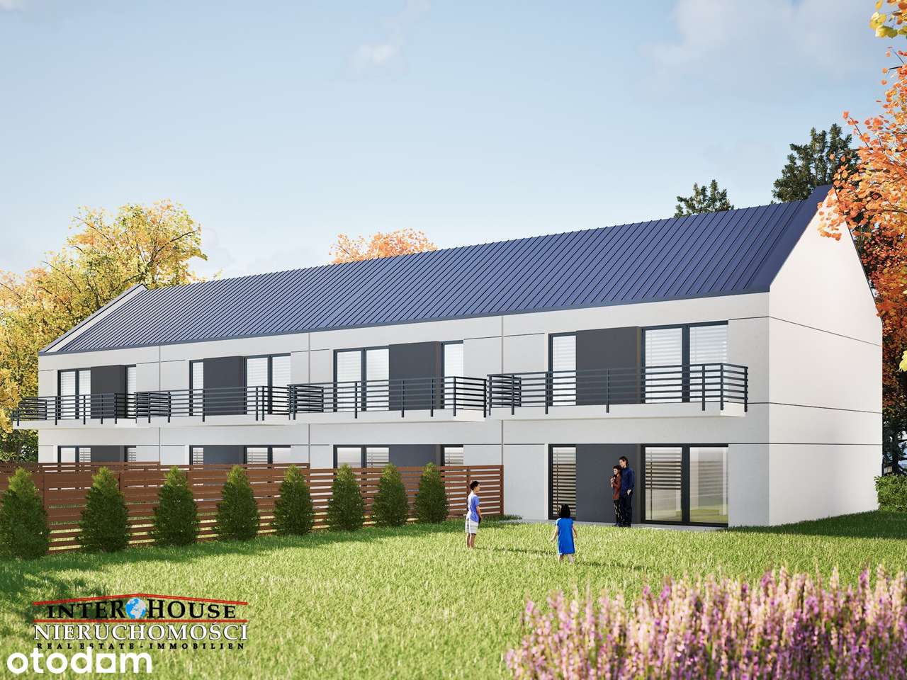 Nowe 3-pok z aneksem, taras, duży ogródek 150 m2 + 2 miejsca postojowe
