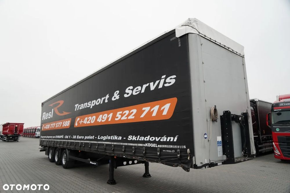 Kögel FIRANKA / MEGA / OŚ PODNOSZONA / OSIE SAF / DACH PODNOSZONY / LOW DECK - 2