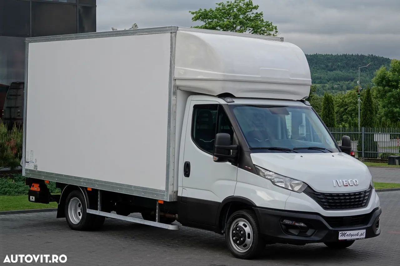 Iveco DAILY 3.0 D / CONTAINER / 2021 / TWIN / 750 KG LIFT / IMPORTAT / CONTRACT POST-SERVICE - 1