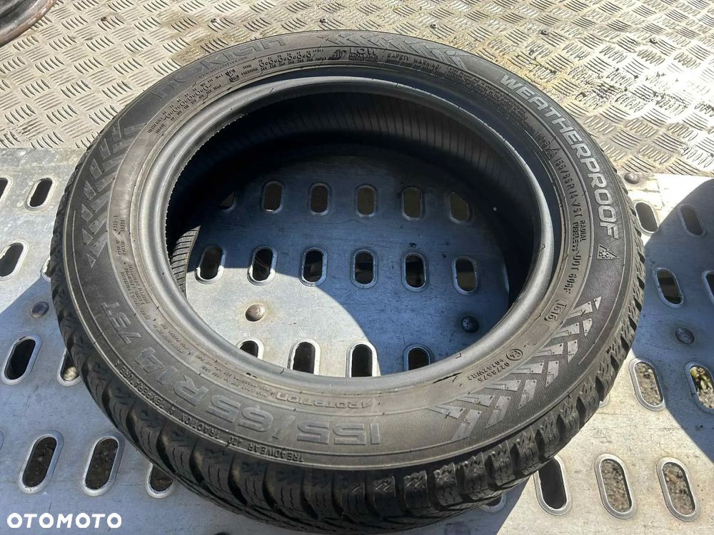 Opony Zimowe Nokian Weaterproof 155/65 R14 75T - 2