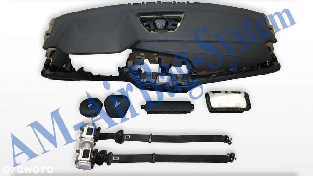 BMW X5 G05 X6 G06 X7 G07 Deska Poduszki Pasy AirBag Konsola Kokpit Regeneracja Naprawa - 1