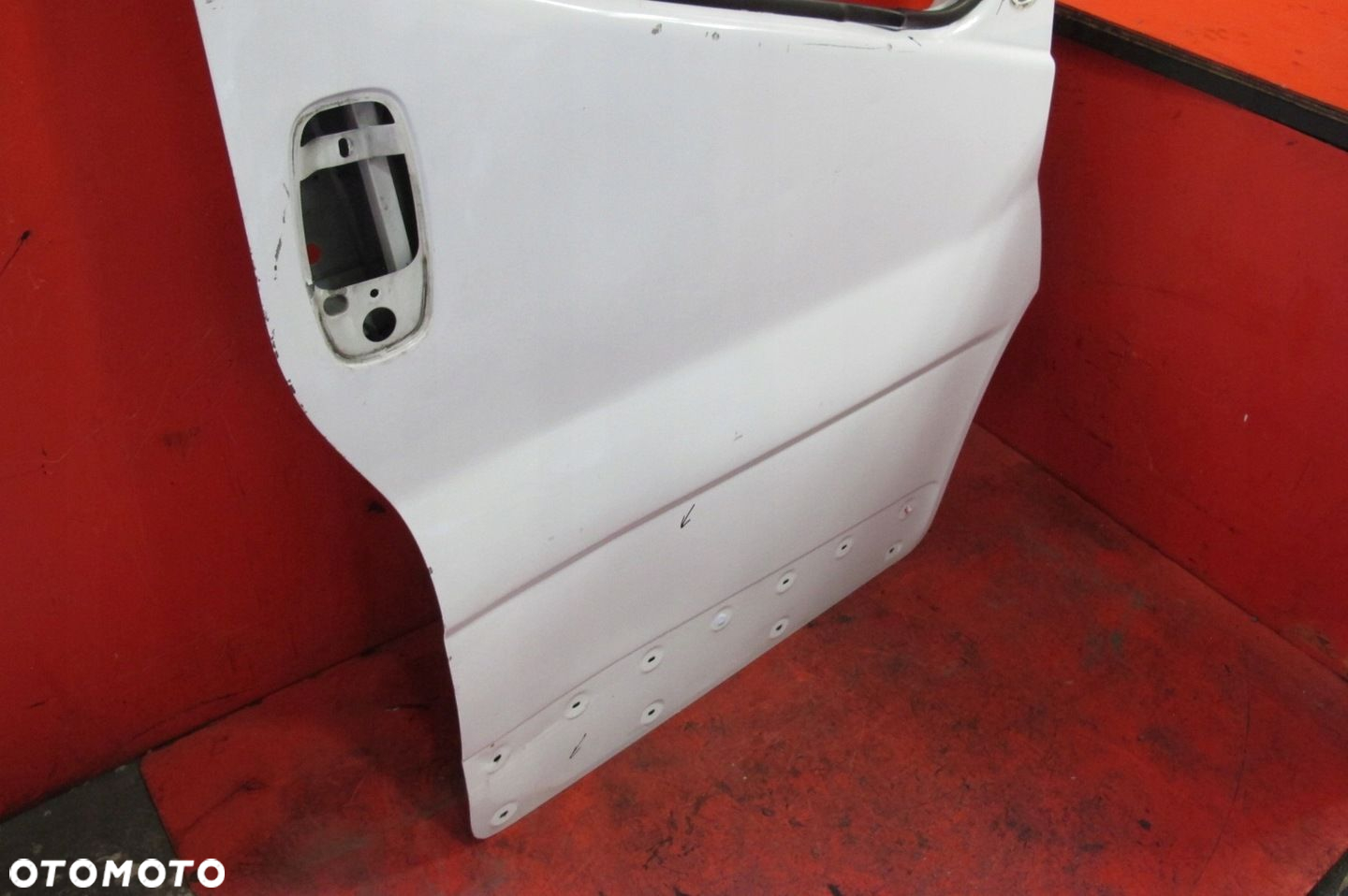 RENAULT TRAFIC 2 II VIVARO I A PRIMASTAR BIAŁE DRZWI PRZÓD PRAWE 2001-2014 - 7