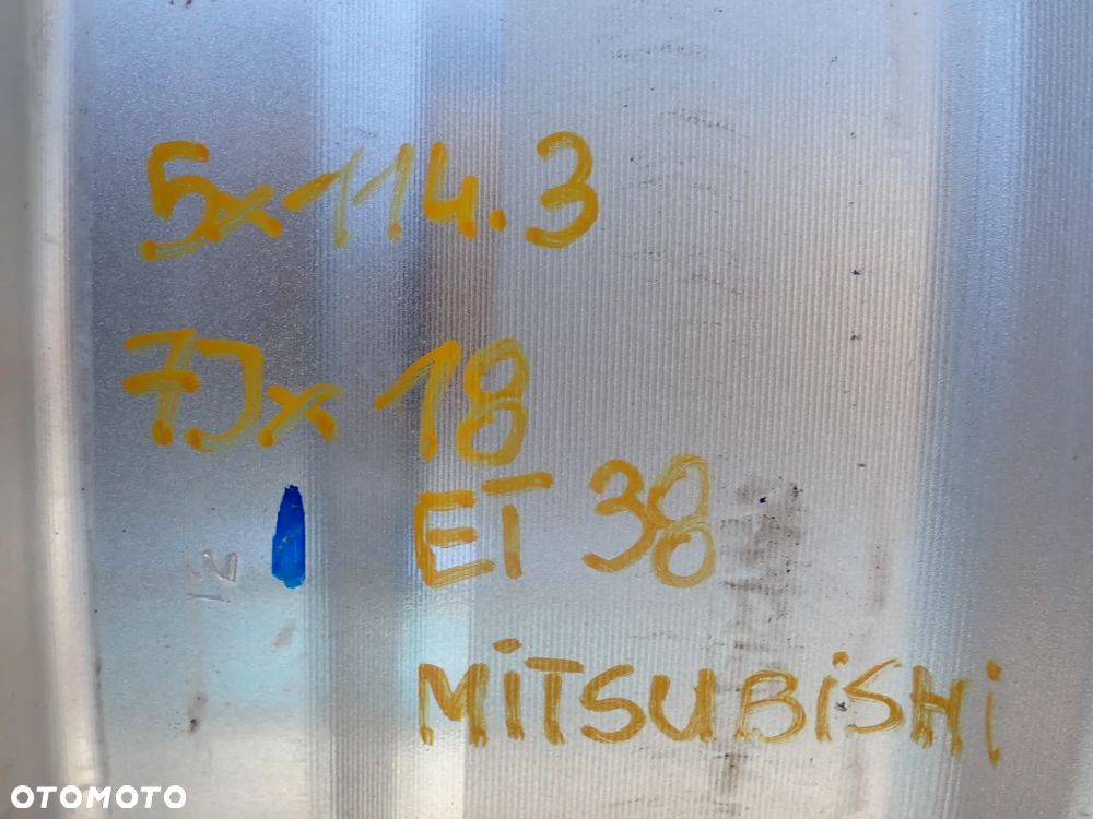 FELGI ALUMINIOWE MITSUBISCHI ASX 7JX18  ET 38  5X114,3 - 10