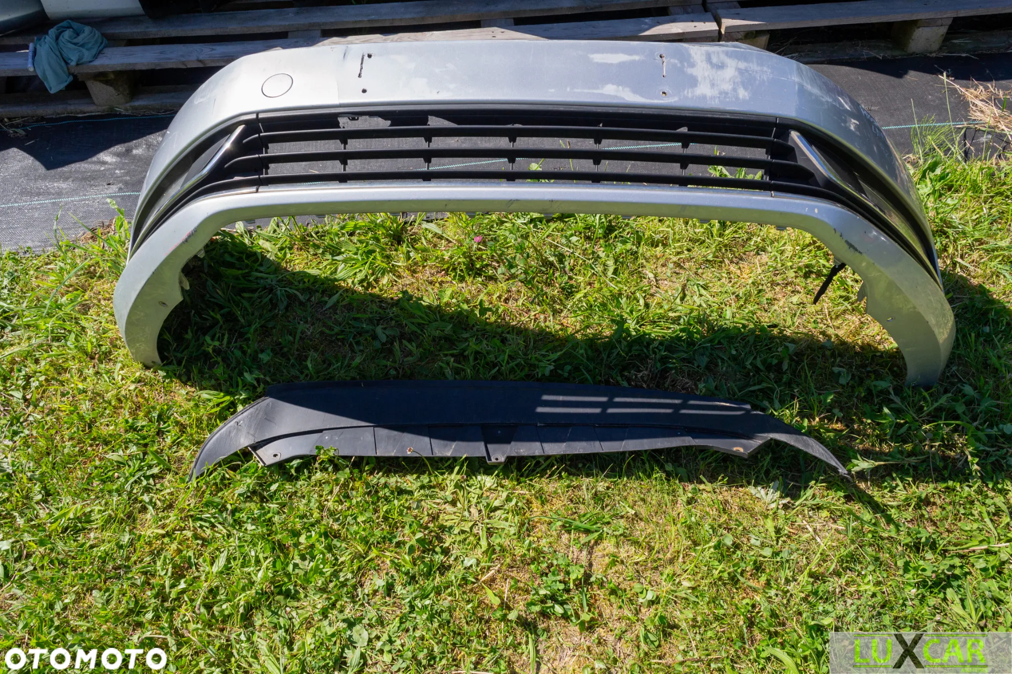 VW PASSAT B7 ZDERZAK PRZÓD PRZEDNI SREBRNY LA7W GORLICE RZ2/58 - 12