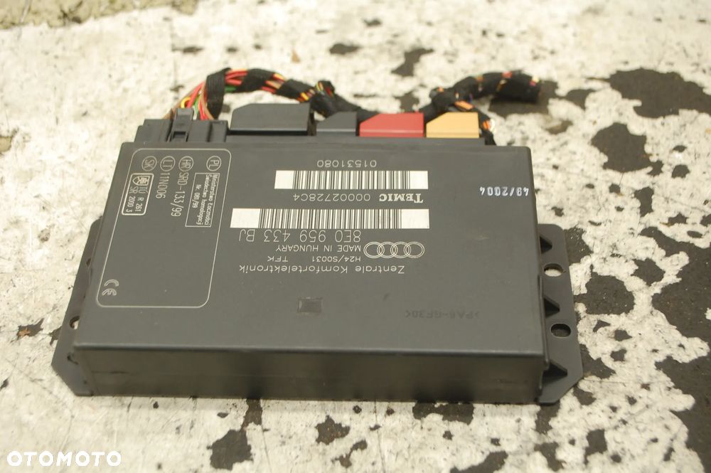 MODUŁ KOMFORTU 8E0959433BJ AUDI A4 B7 B6