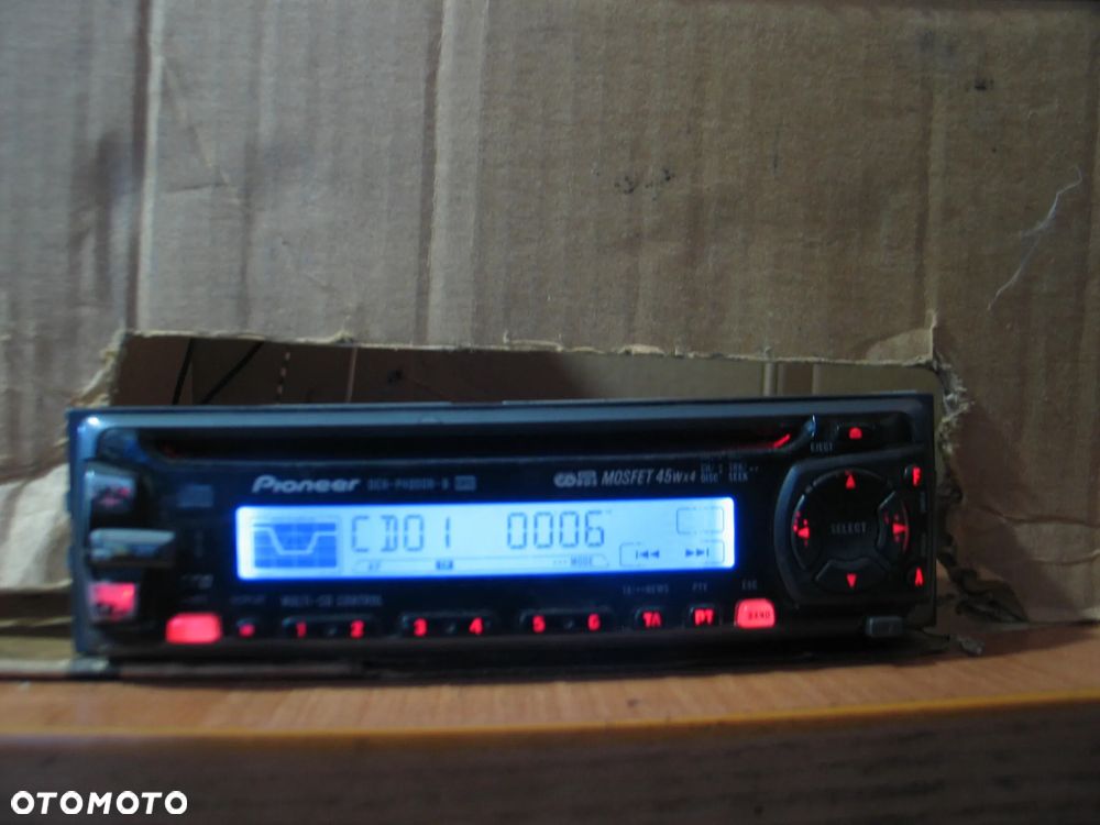 radio radioodtwarzacz Pioneer DEH-P4000R-B - 9
