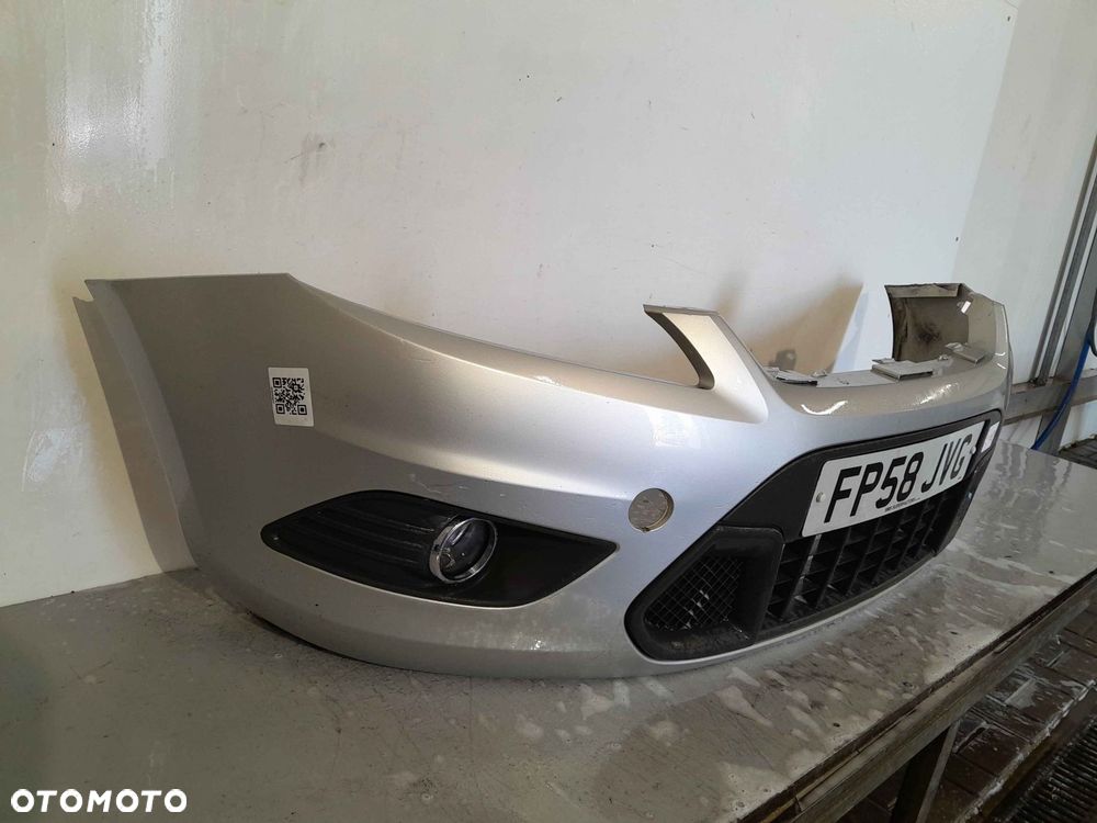 @ ZDERZAK PRZÓD PRZEDNI RS ST FORD FOCUS MK.2 2 II LIFT FL 03 SREBRNY HALOGENY - 4