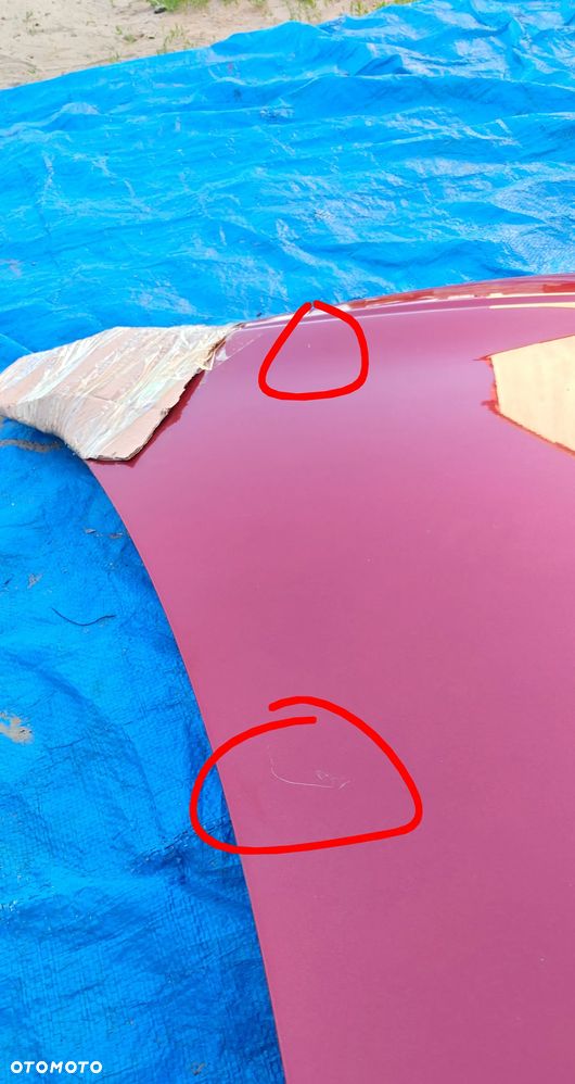 CZERWONA Maska Pokrywa Silnika MAZDA CX5 CX-5 2012-2017 - 6