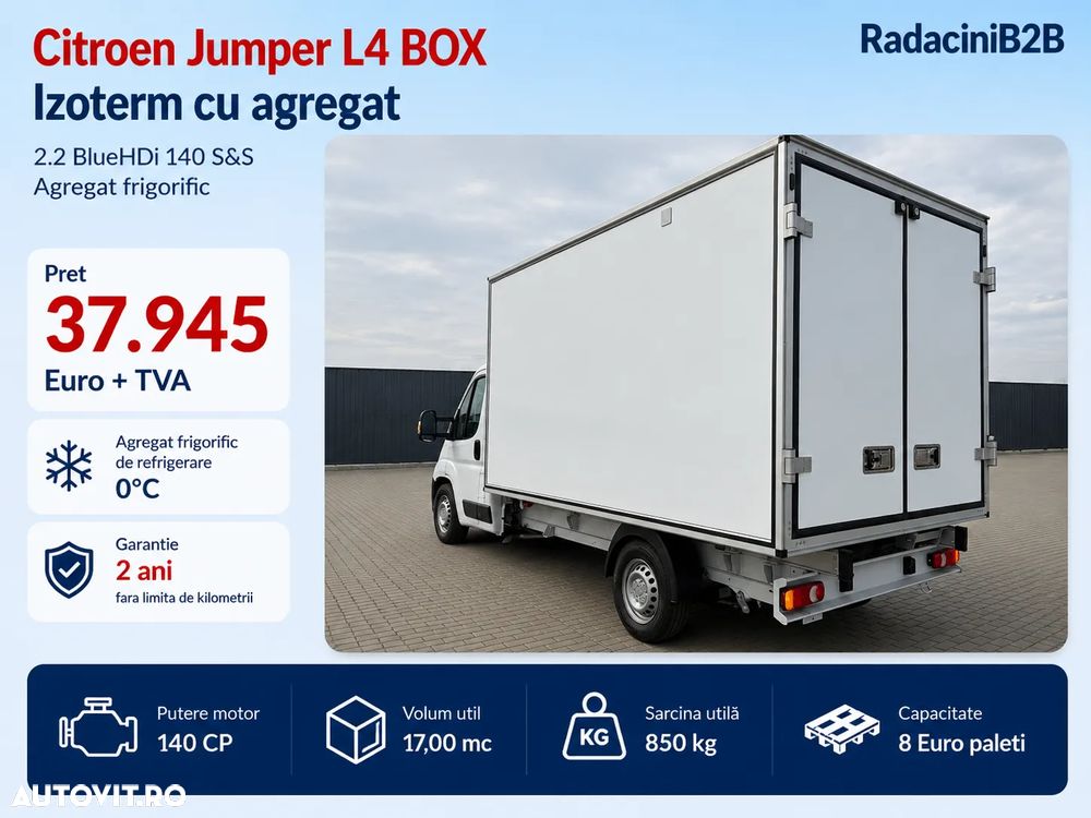 Citroën Jumper BOX Izoterm cu agregat inclus - 10