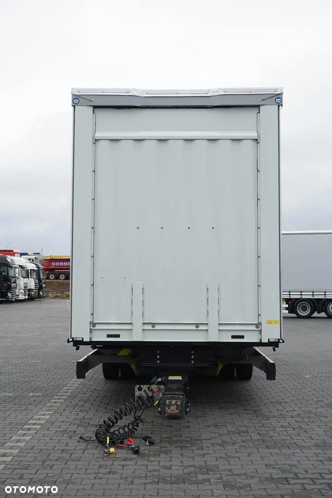 Krone TANDEM / FIRANKA / 19 PALET / DŁ. 7,75 M - 7