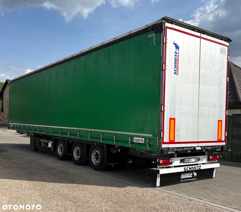 Schmitz Cargobull Mega Oś Podnoszona Mulda 7.2m Nowe Opony - 2