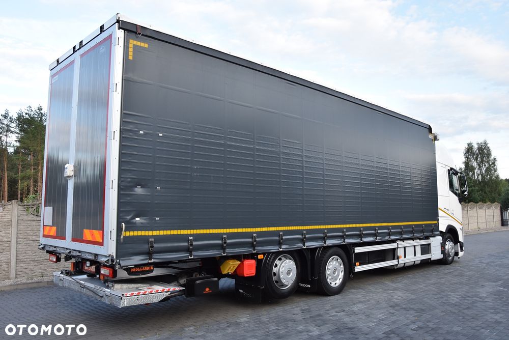Volvo FH 460 EURO 6 / KABINA XL / FIRANA 9,5 M / NAVI / SOLARY / KLIMA POSTOJOWA / KAMERY / CAŁY NA PODUSZKACH / WINDA DHOLLANDIA / ZABUDOWA REDOS / 24 PALETY / AUTOMAT / SALON POLSKA / SERWIS ASO VOLVO / STAN IDEALNY !! - 5