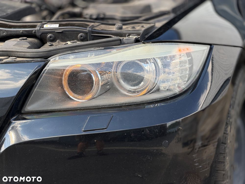 Przód e90 e91 Maska Błotnik lewy prawy zderzak pas przedni lampy xenon lift lci 668 Schwarz II 2 - 8