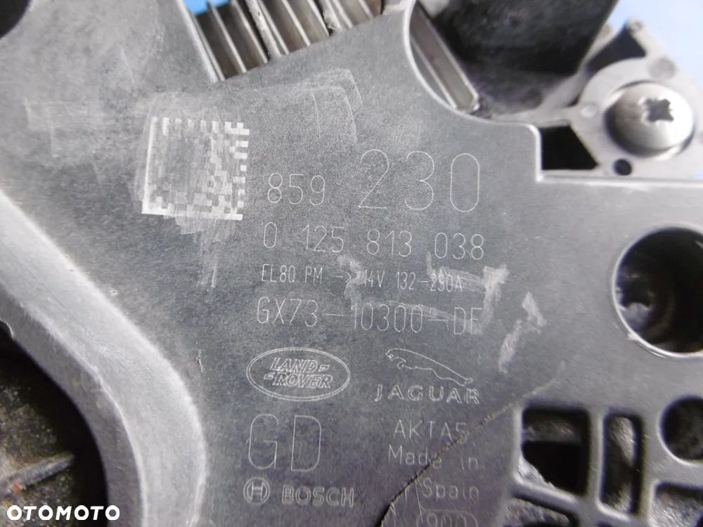 ALTERNATOR DISCOVERY SPORT 2.0 TD 0125813038 - 2