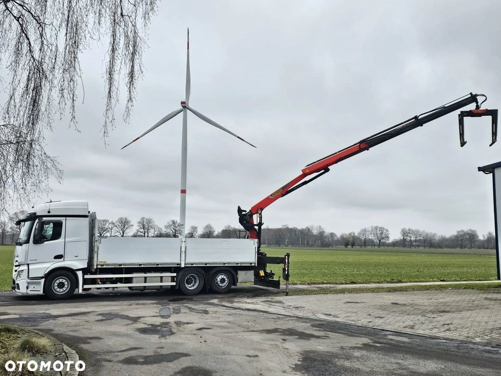 Mercedes-Benz Actros 2545 6x2 | Palfinger HDS| Zawieszenie pneumatyczne  | 340 tys. km | Euro 6 - 3