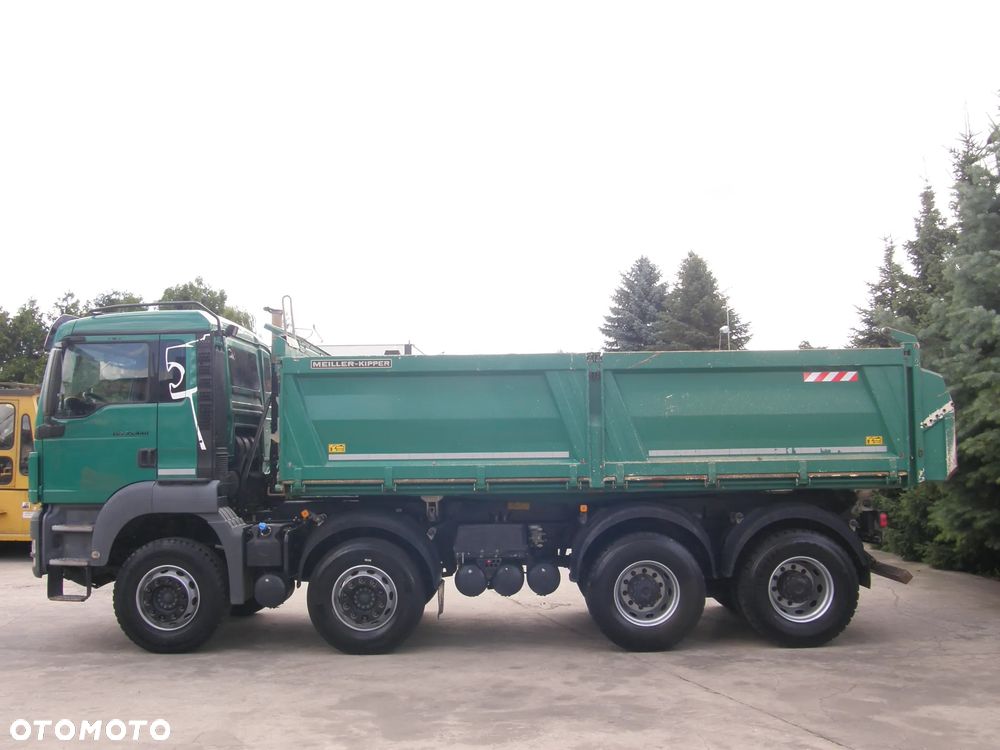 MAN TGS 35.440 8x4 2013rok manual wywrotka Meiller-Kipper z Niemiec - 25
