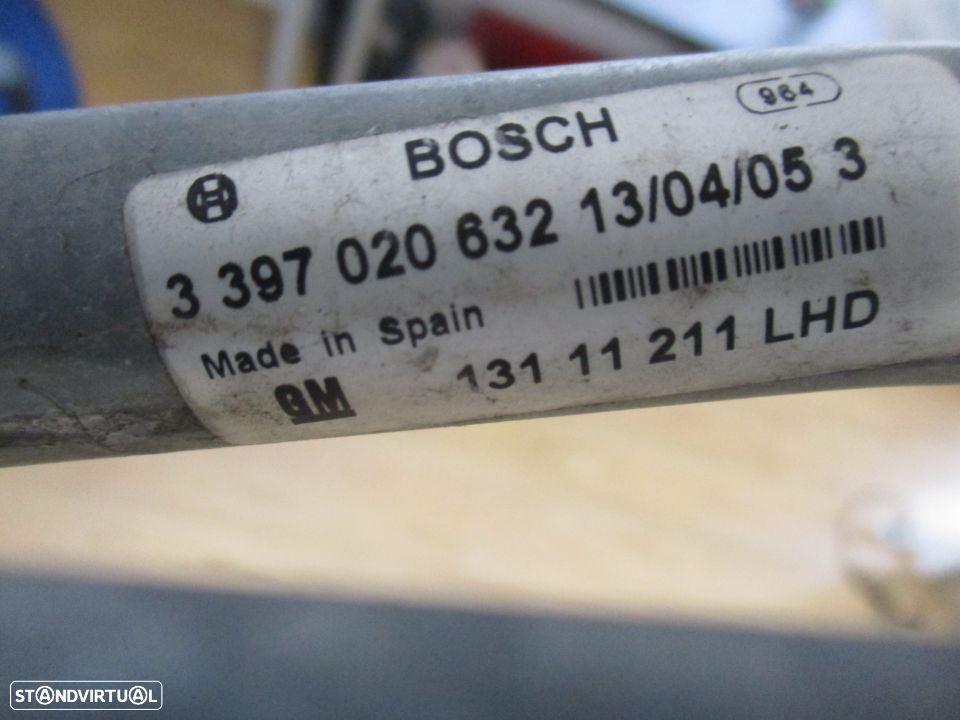 Motor Limpa vidros limpa Para Brisas Opel Astra H - 3